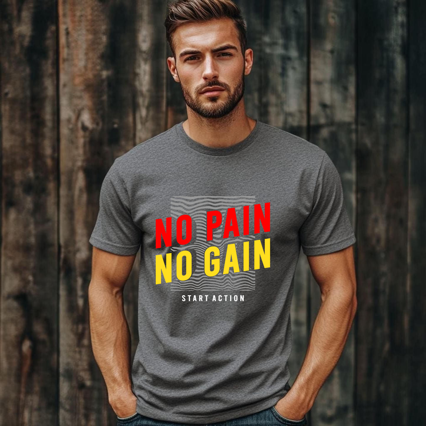 NO PAIN NO GAIN TEE