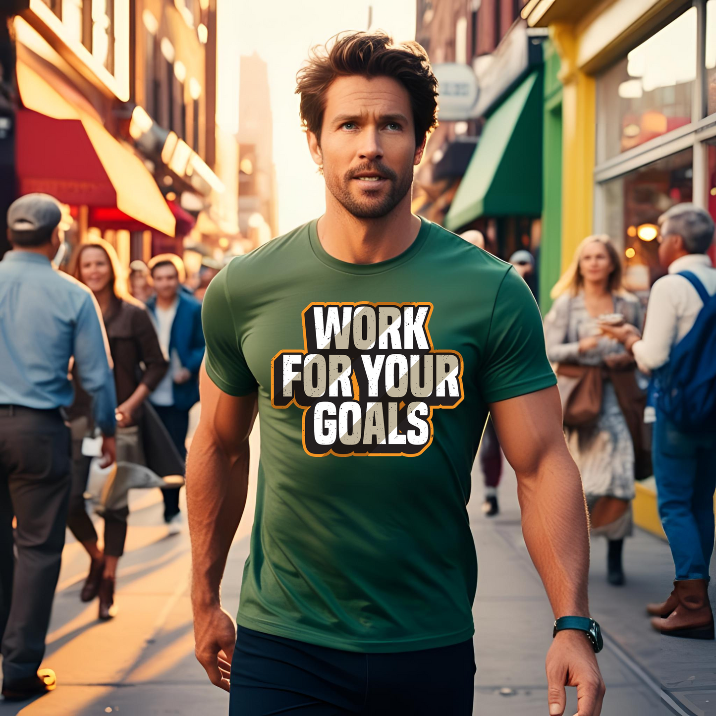 WORK FOR YOUR GOALS TEE