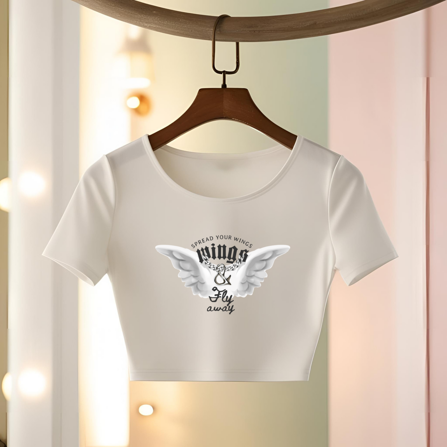 WINGS CROP TOP