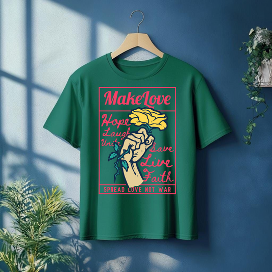 MAKE LOVE OVERSIZE TEE