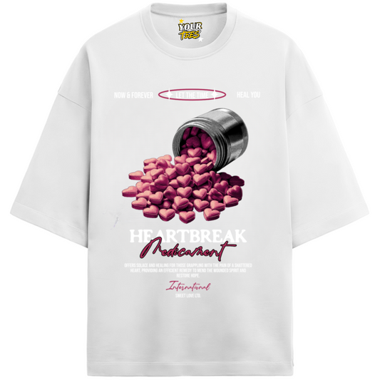 HEARTBREAK PREMIUM OVERSIZE TEE