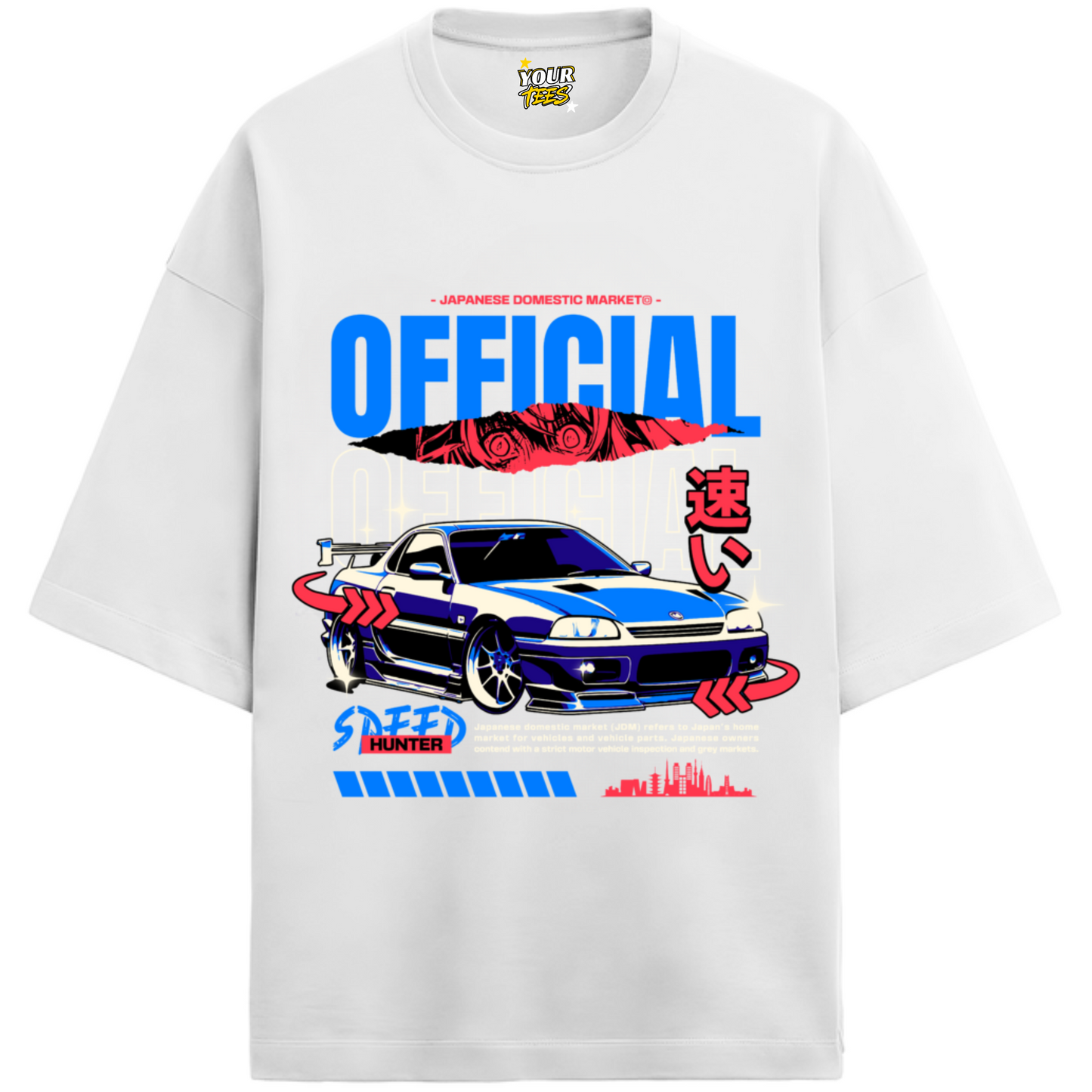 SPEED-HUNTER PREMIUM OVERSIZE TEE