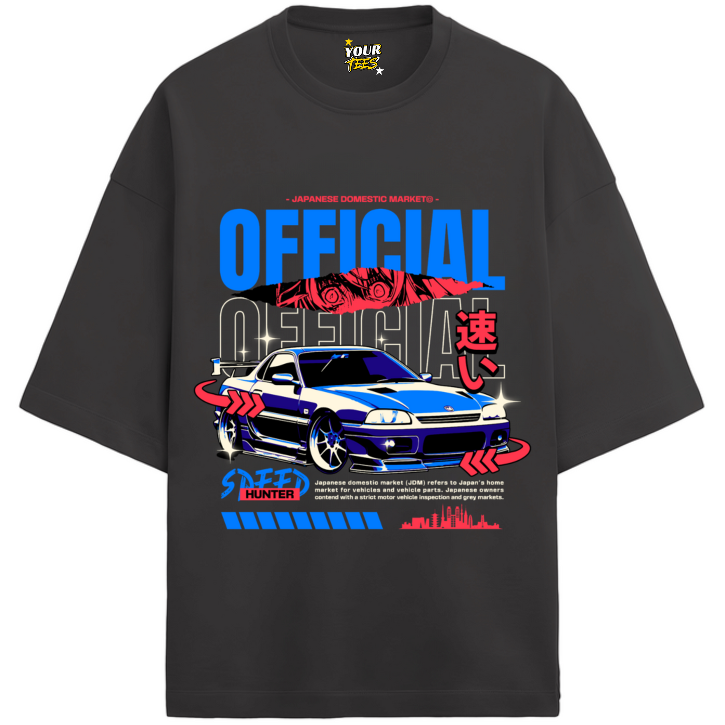 SPEED-HUNTER PREMIUM OVERSIZE TEE