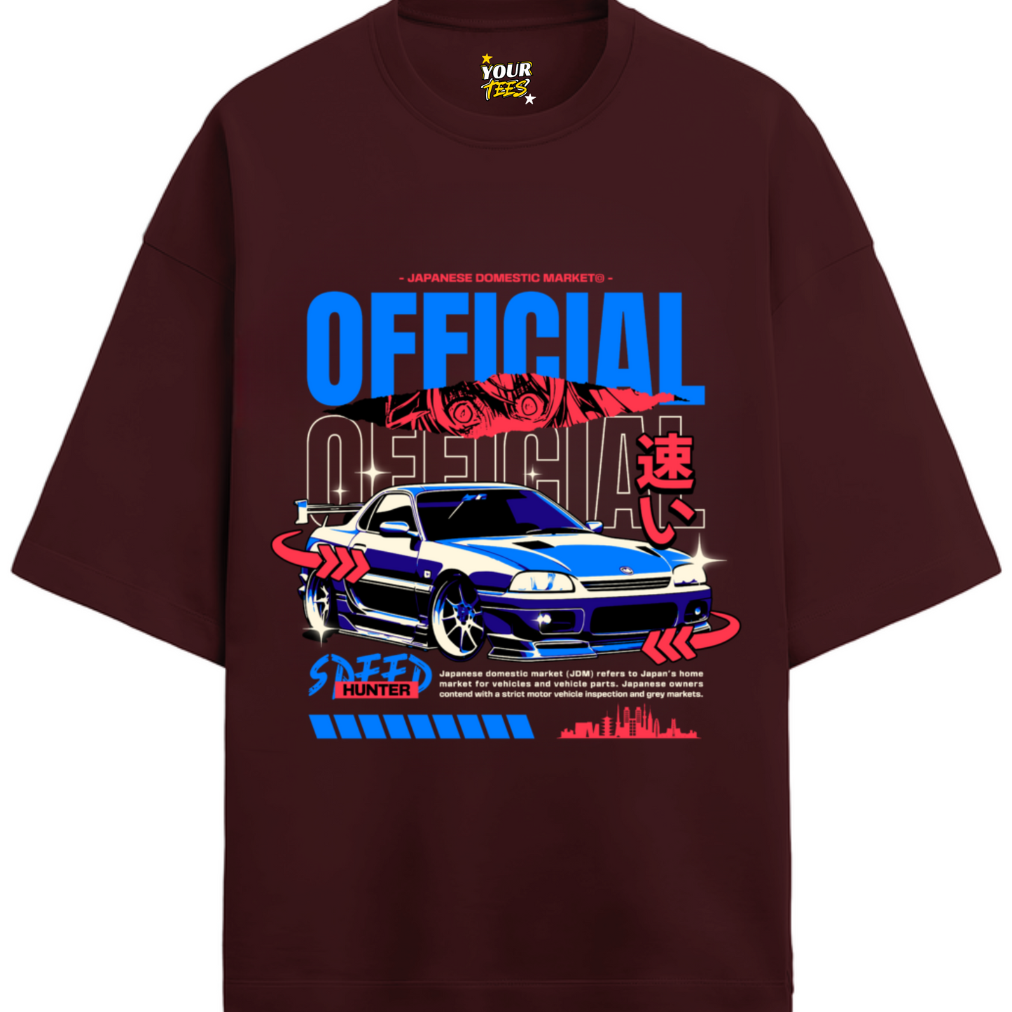 SPEED-HUNTER PREMIUM OVERSIZE TEE