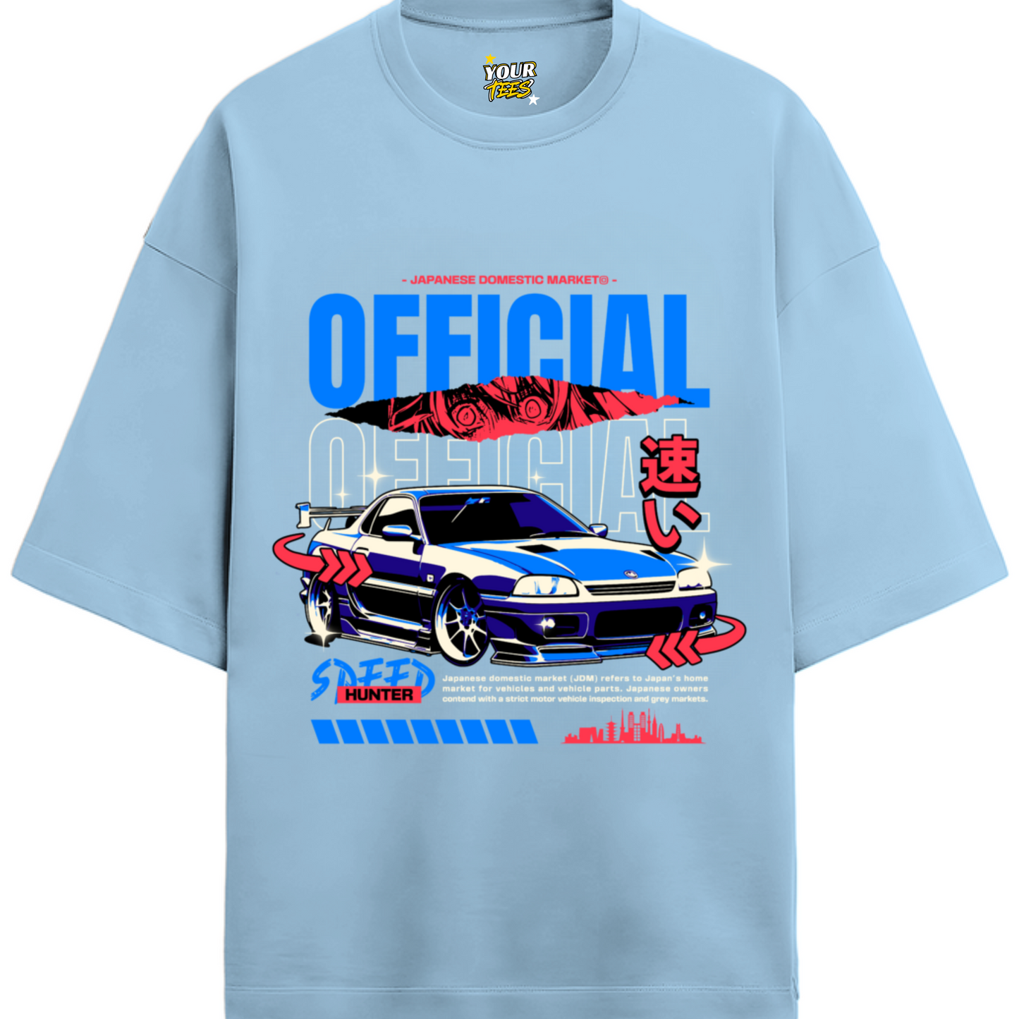 SPEED-HUNTER PREMIUM OVERSIZE TEE