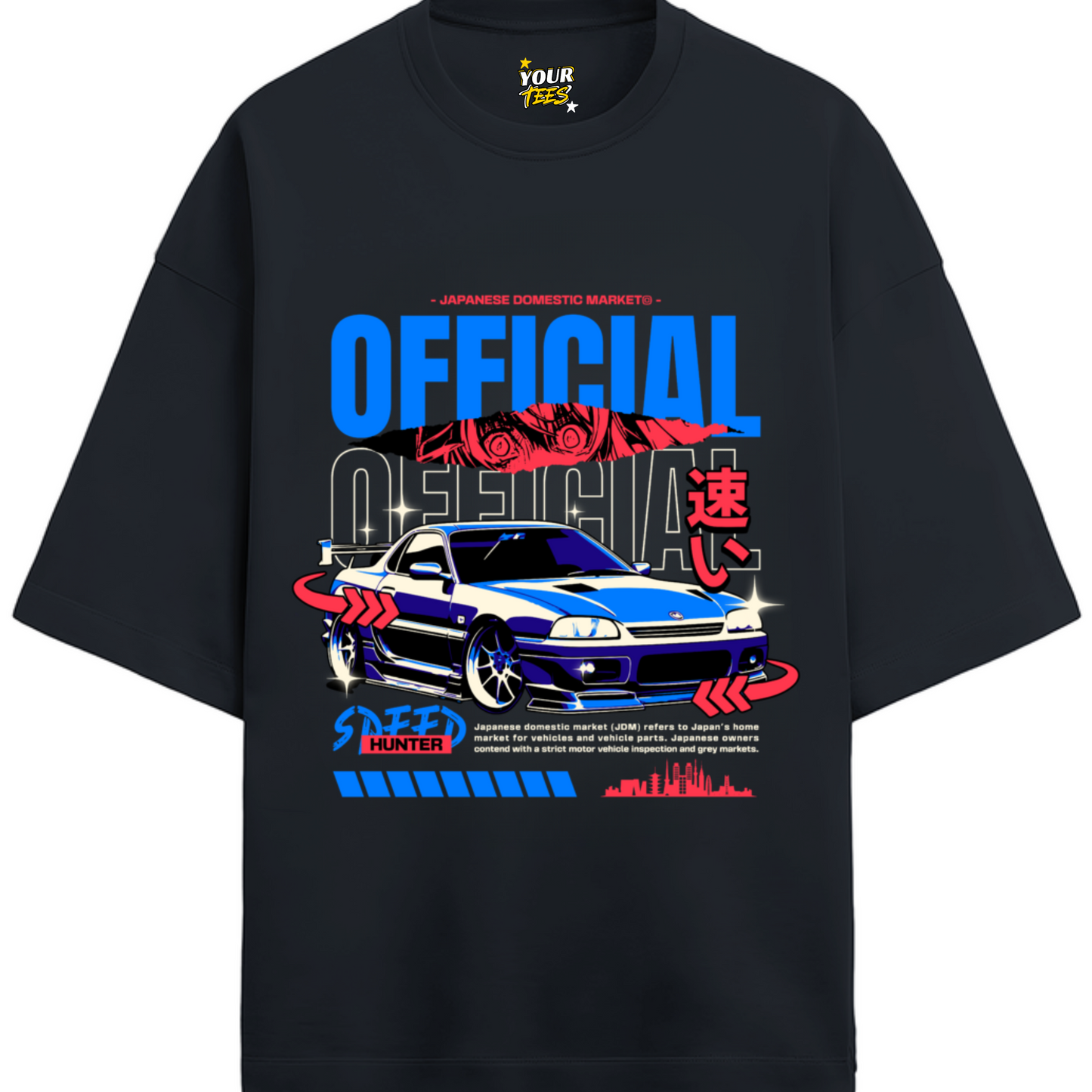 SPEED-HUNTER PREMIUM OVERSIZE TEE