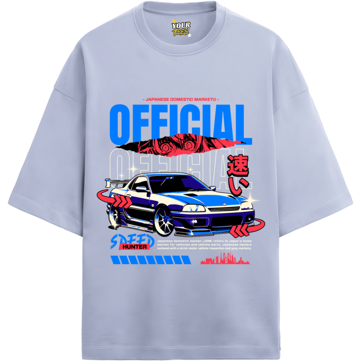 SPEED-HUNTER PREMIUM OVERSIZE TEE