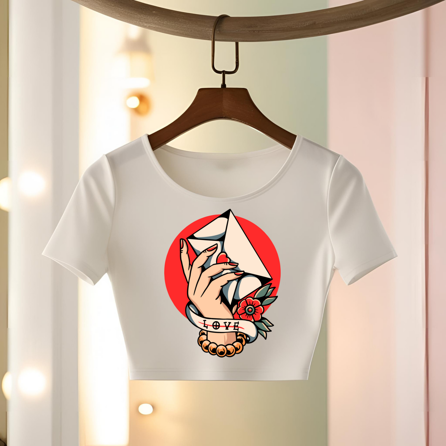 LOVE CROP TOP