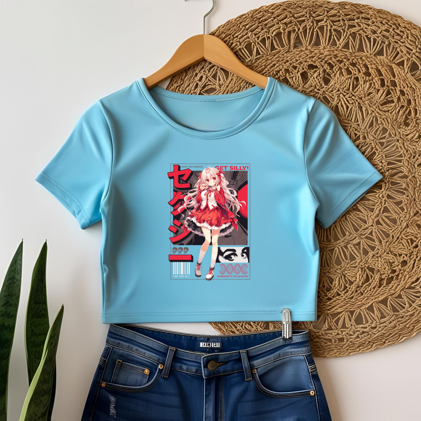 GET SILLY CROP TOP