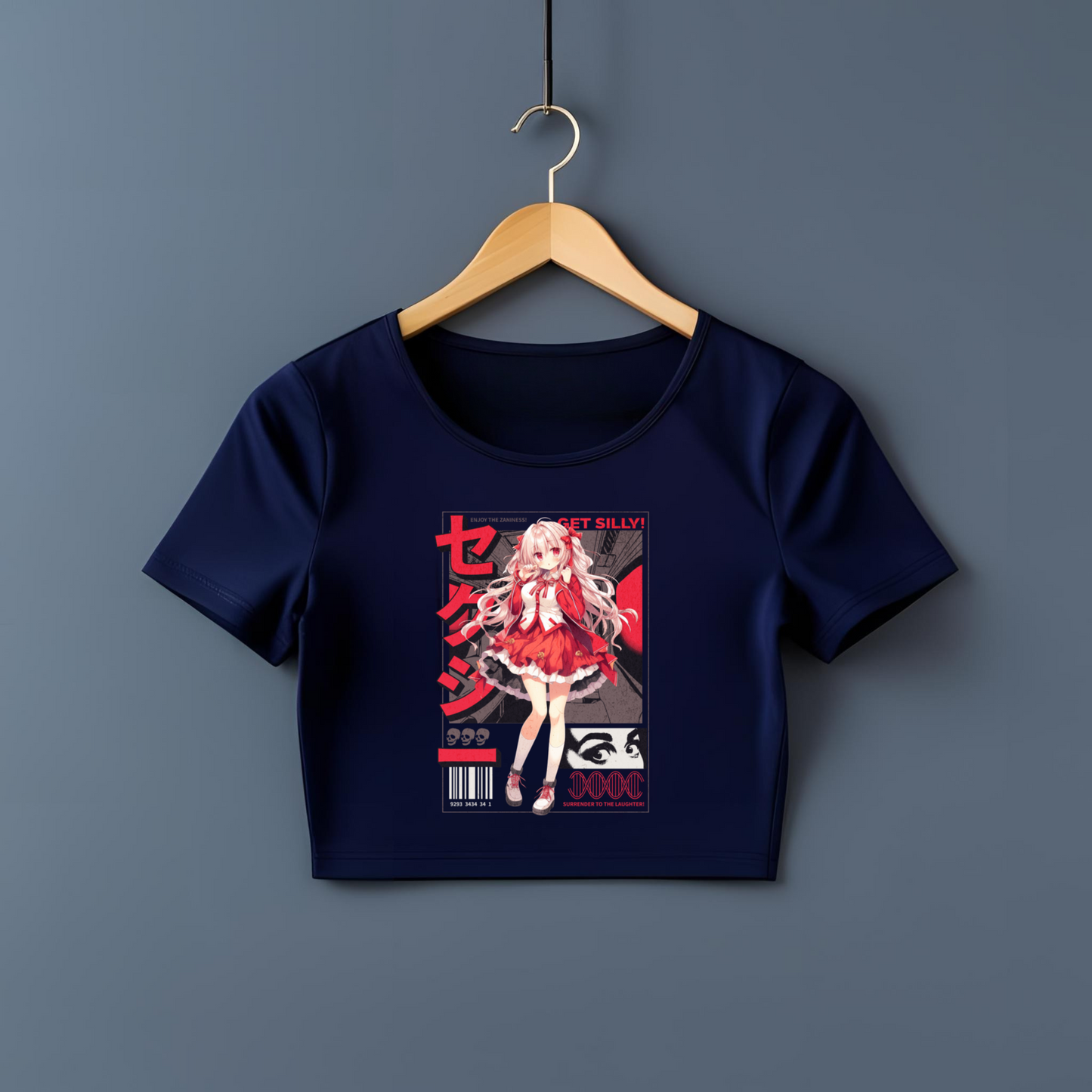 GET SILLY CROP TOP