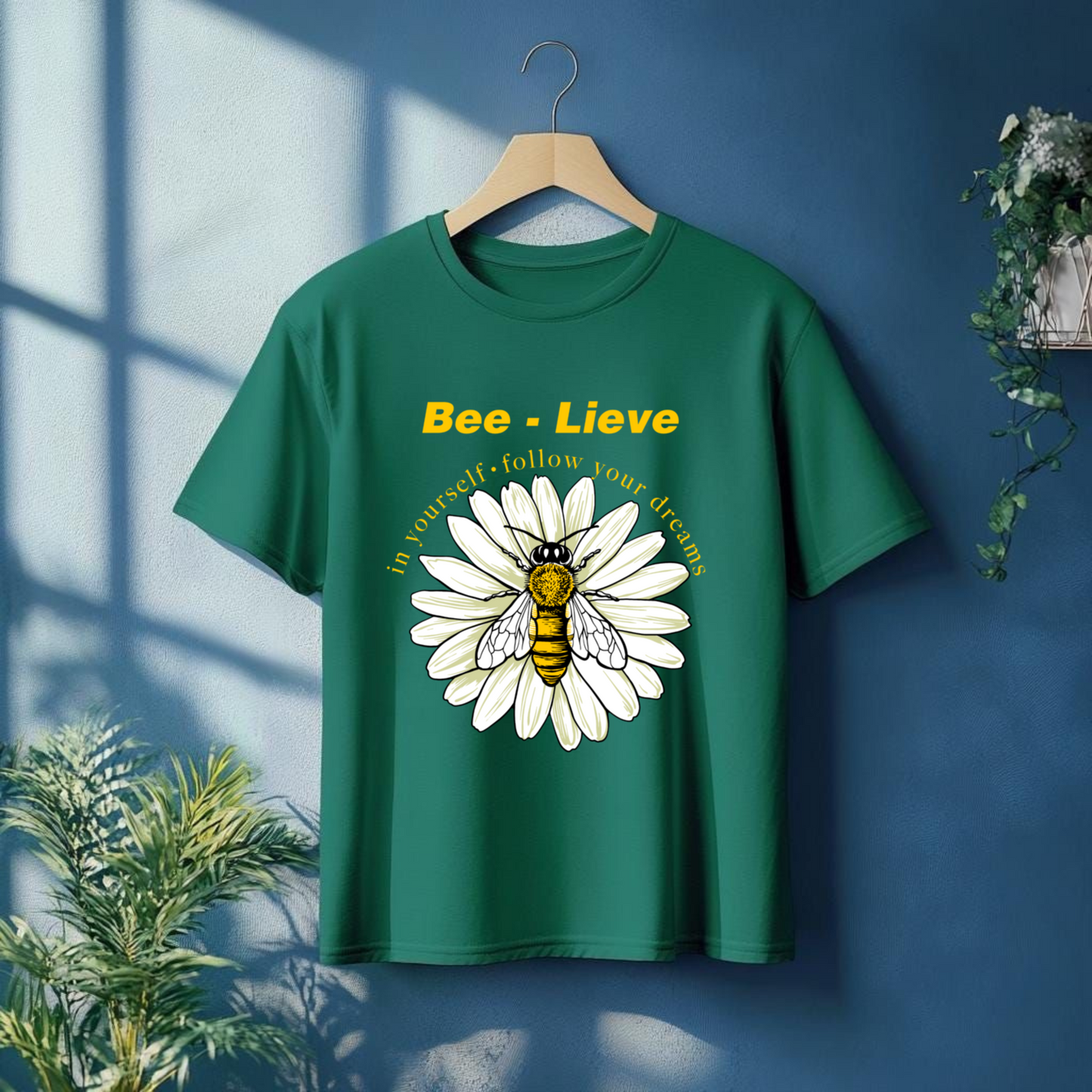 BEE-LIEVE YOURSELF OVERSIZE TEE