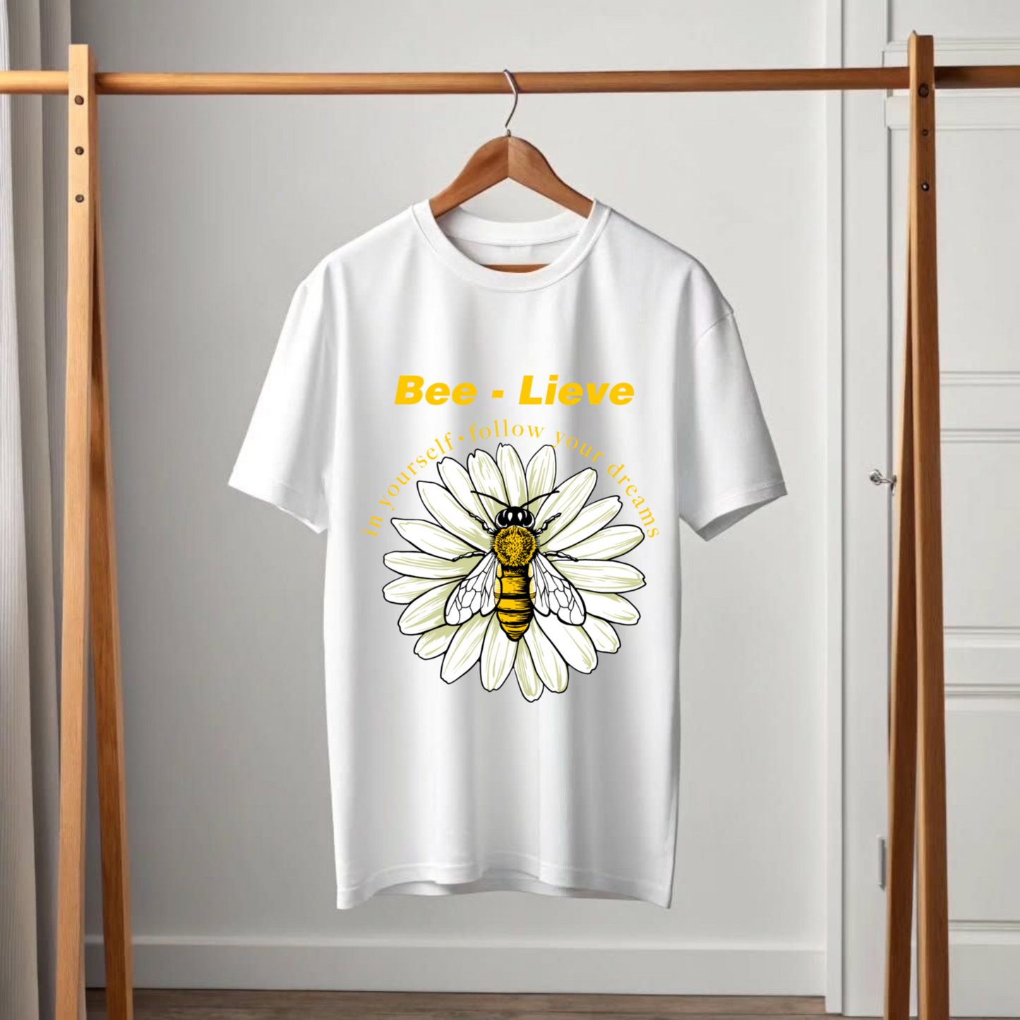BEE-LIEVE YOURSELF OVERSIZE TEE