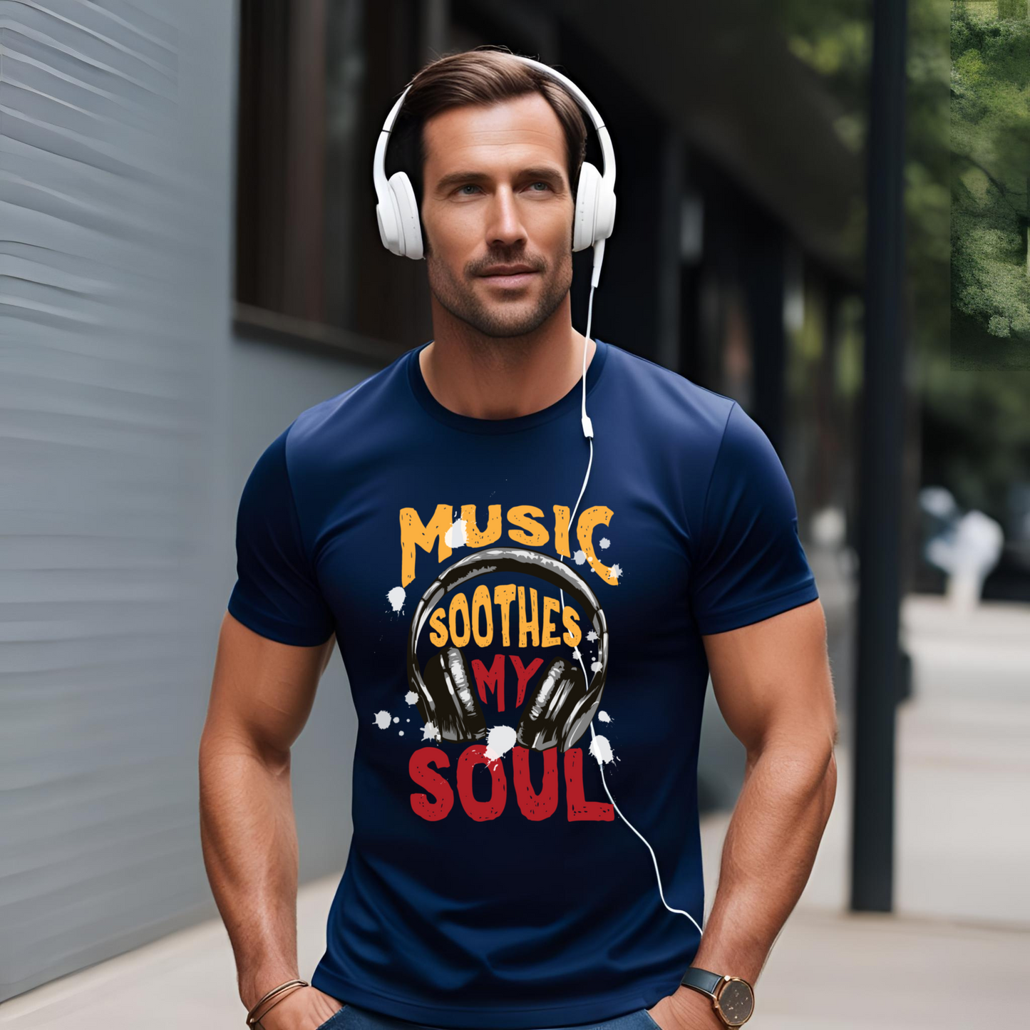 MUSIC SOOTHES MY SOUL TEE