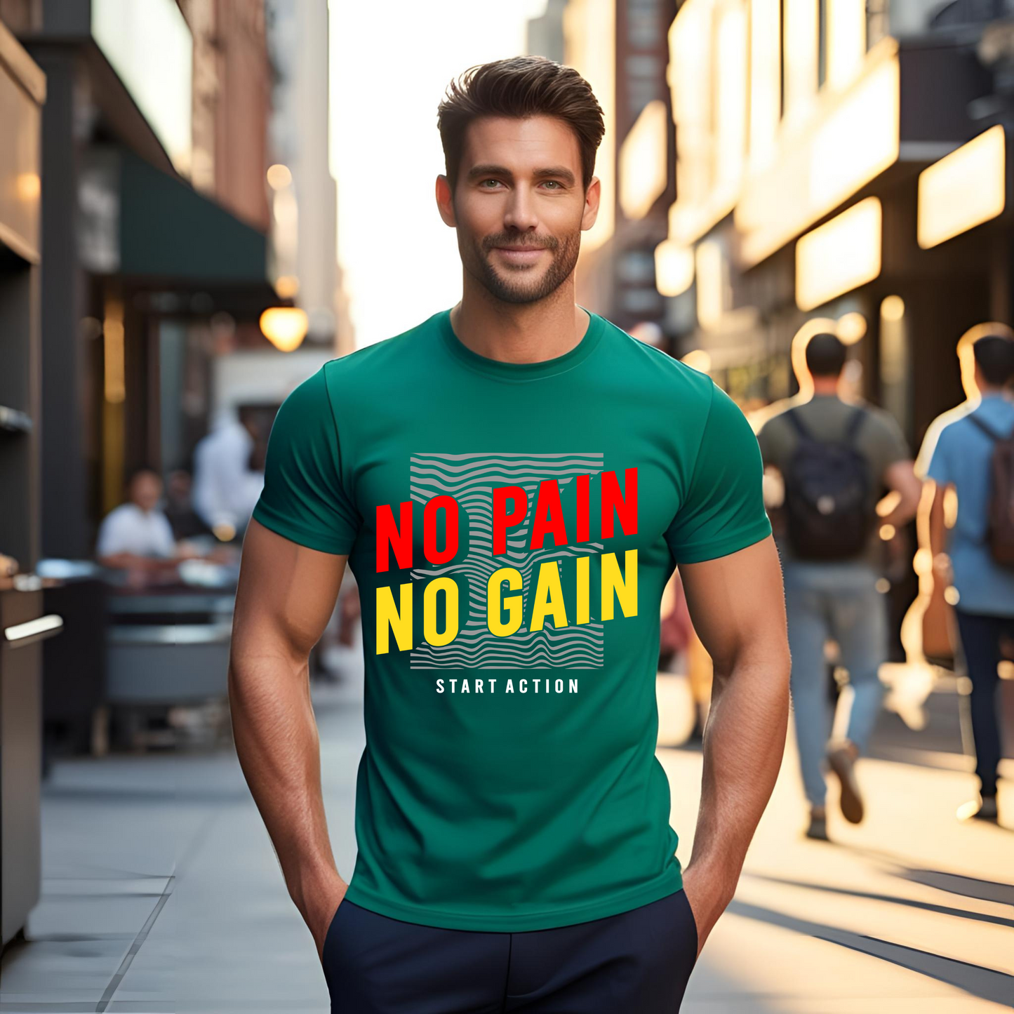 NO PAIN NO GAIN TEE