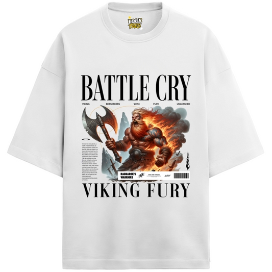 BATTLE CRY PREMIUM OVERSIZE TEE