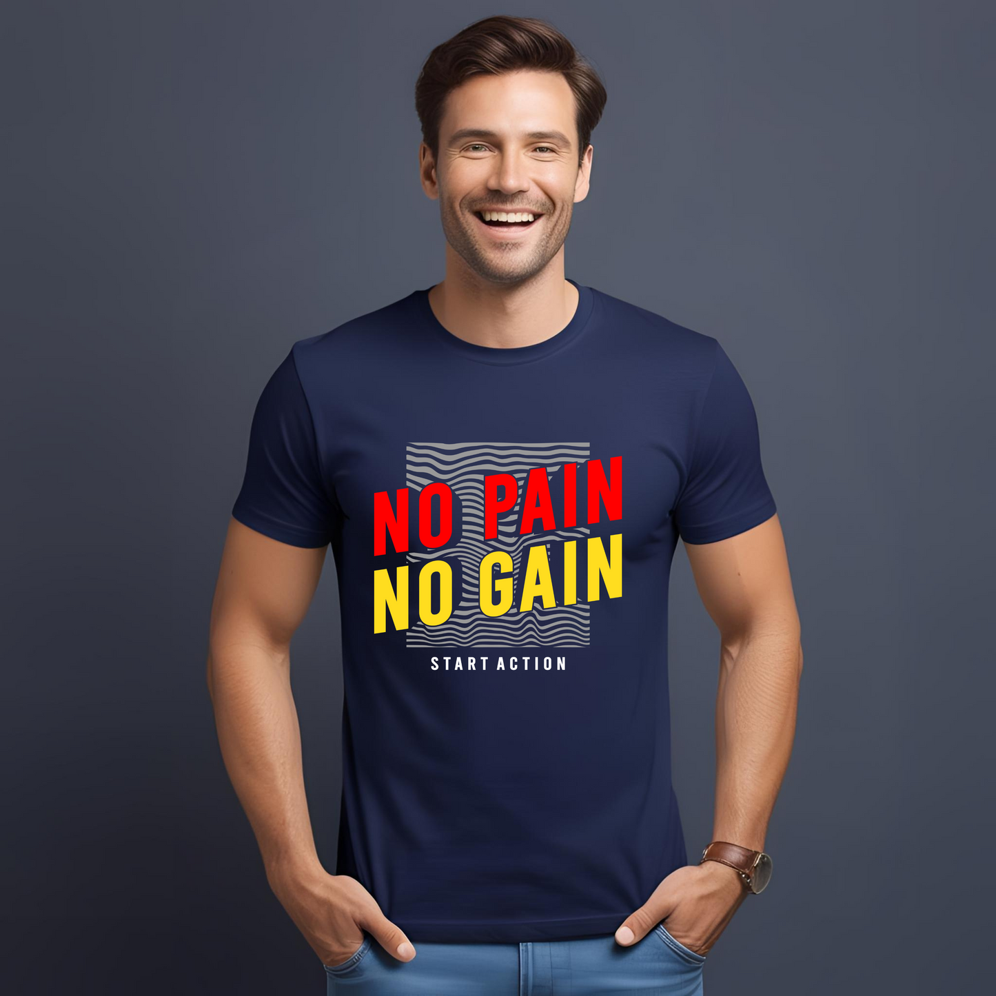 NO PAIN NO GAIN TEE