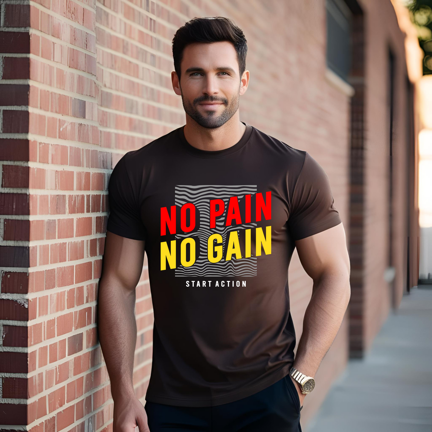 NO PAIN NO GAIN TEE
