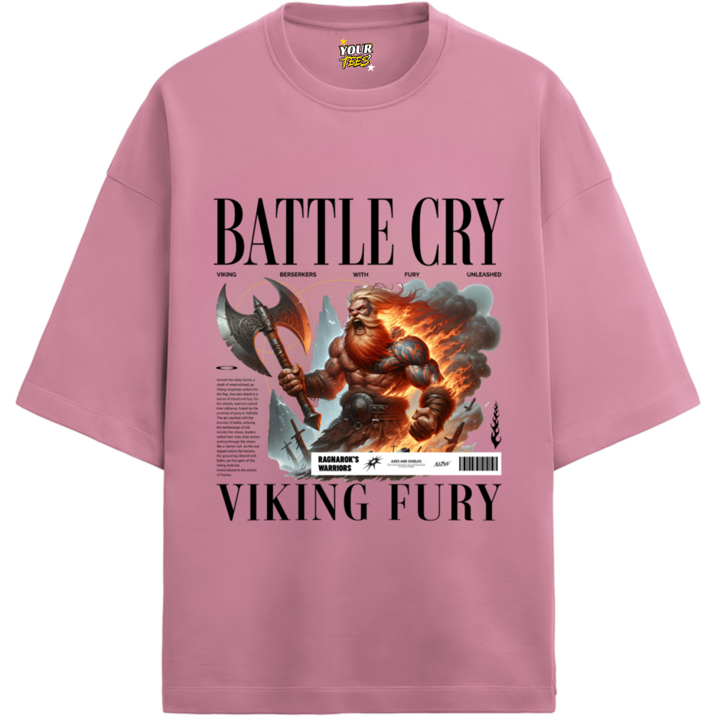 BATTLE CRY PREMIUM OVERSIZE TEE