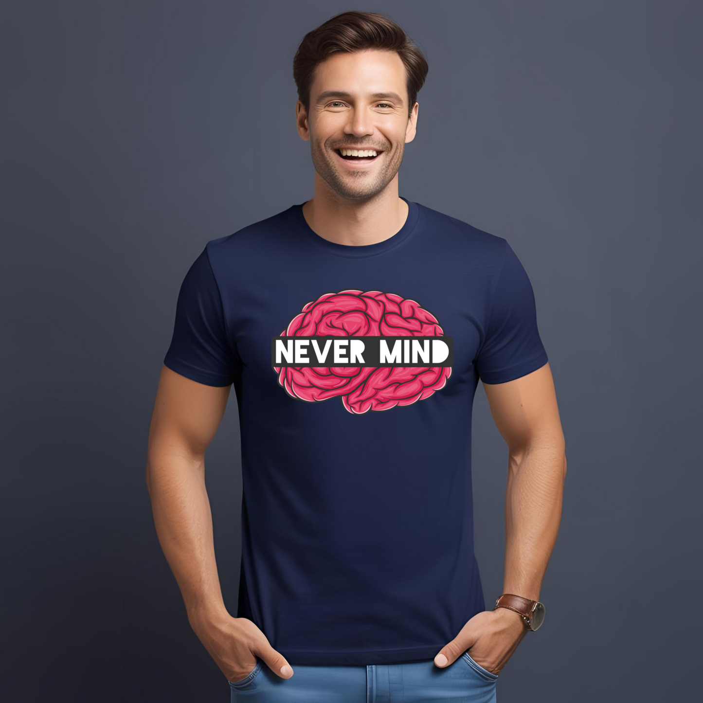 NEVER MIND TEE