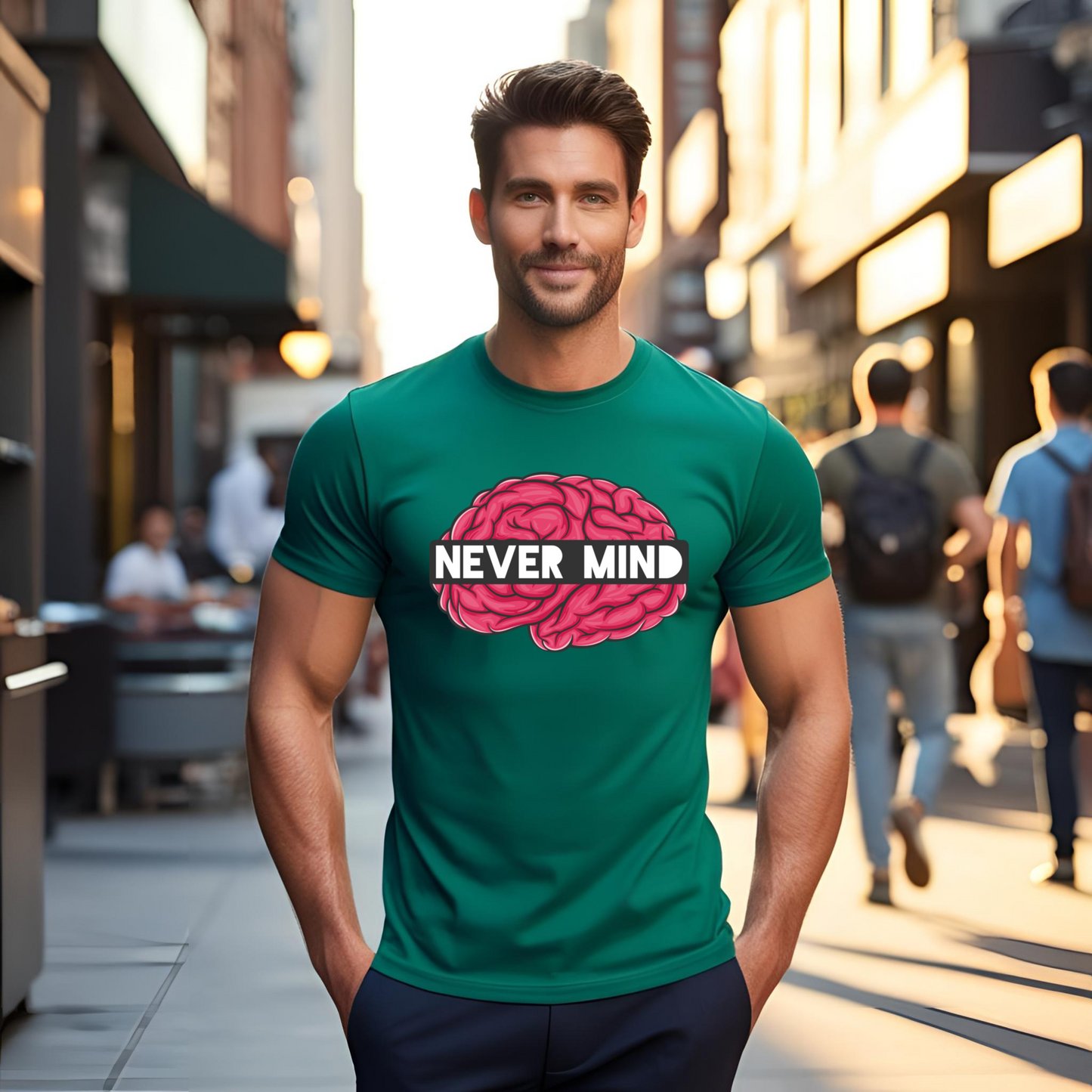 NEVER MIND TEE