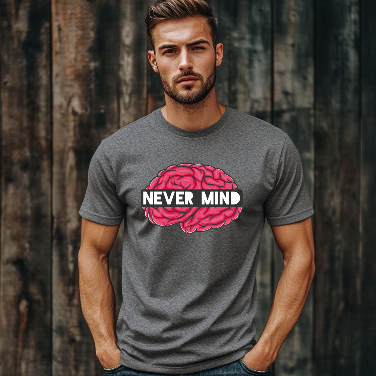 NEVER MIND TEE