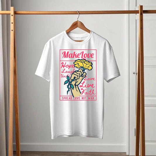MAKE LOVE OVERSIZE TEE