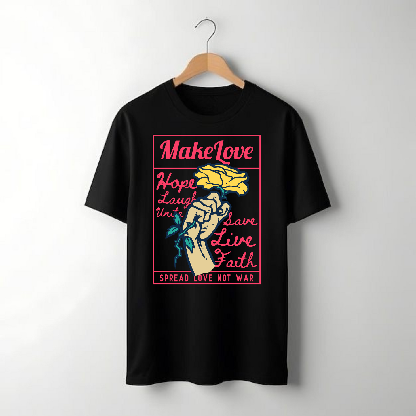 MAKE LOVE OVERSIZE TEE