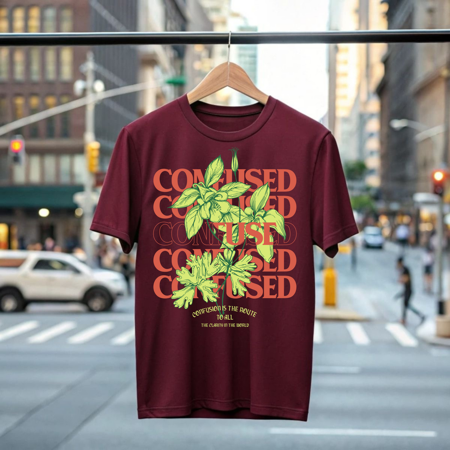 CONFUSED OVERSIZE TEE