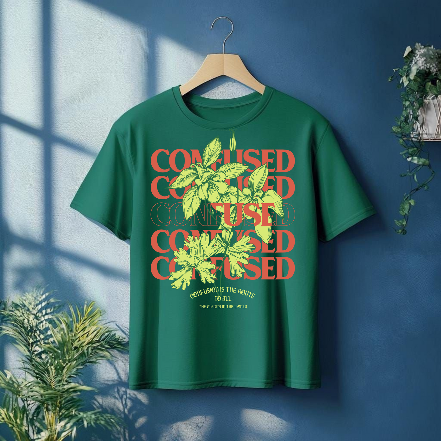 CONFUSED OVERSIZE TEE