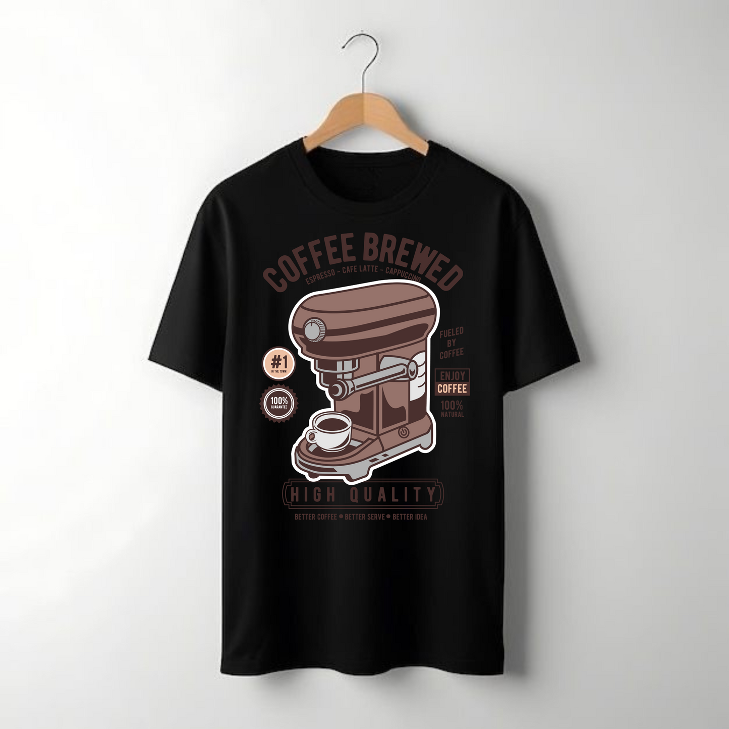COFFEE BREWED OVERSIZE TEE