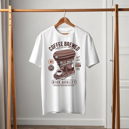 COFFEE BREWED OVERSIZE TEE