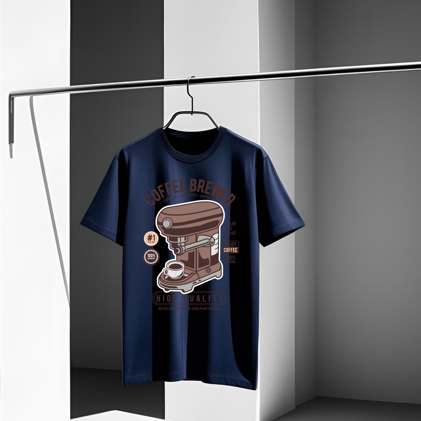 COFFEE BREWED OVERSIZE TEE