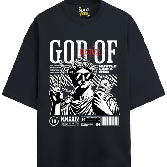 HUSTLER PREMIUM OVERSIZE TEE