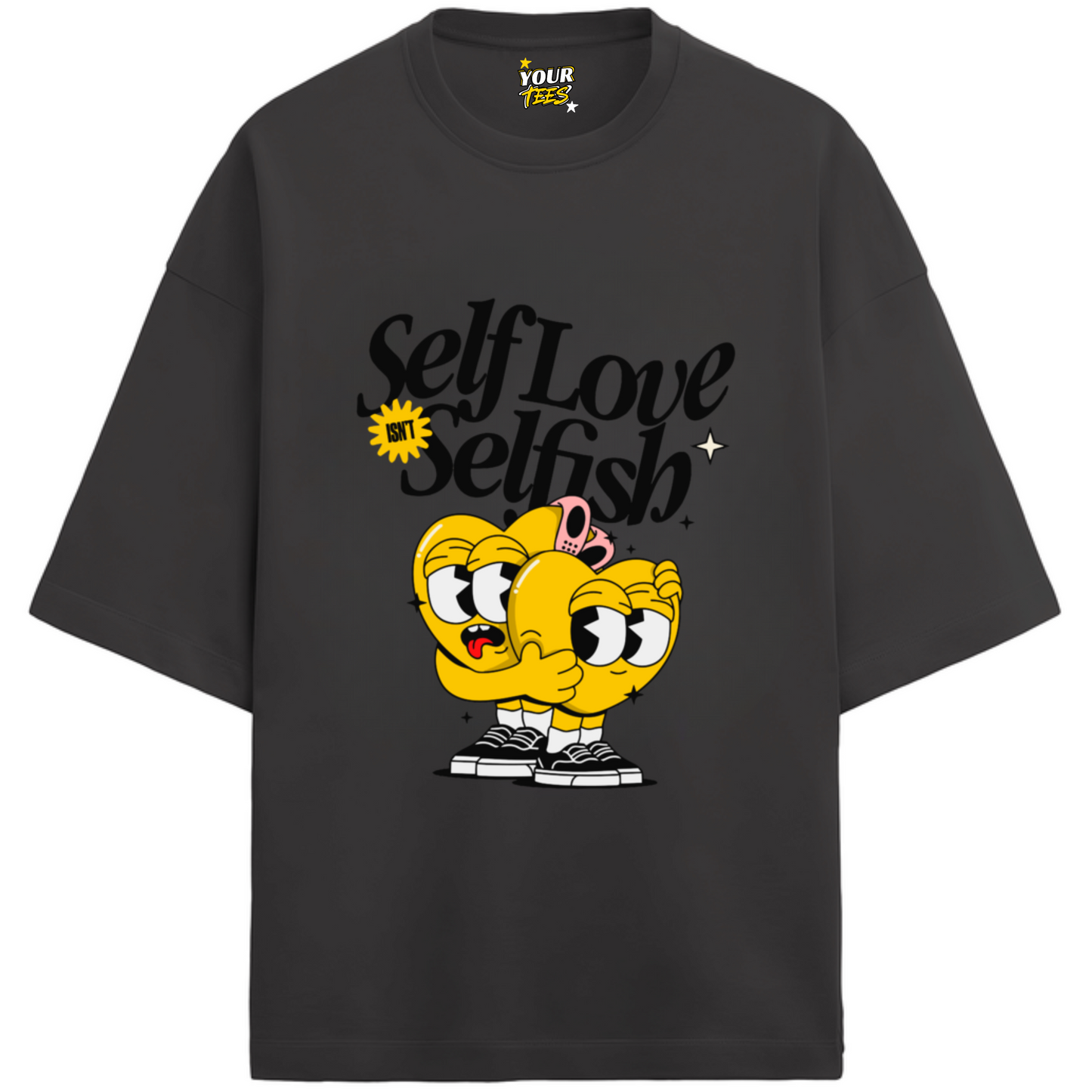 SELF LOVE PREMIUM OVERSIZE TEE