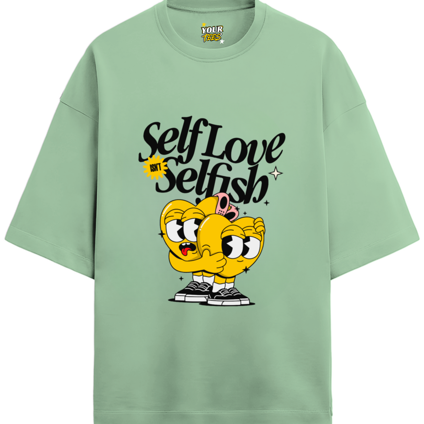 SELF LOVE PREMIUM OVERSIZE TEE