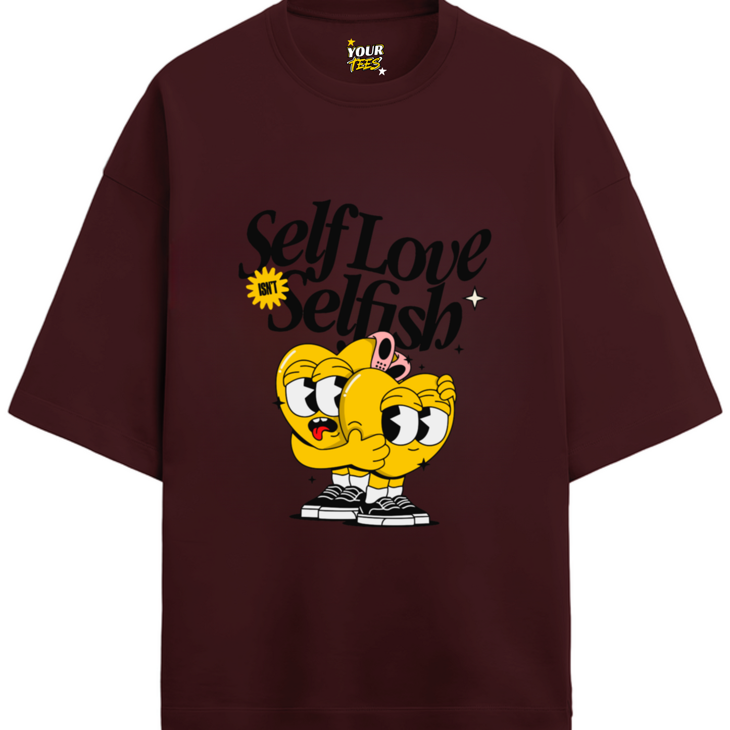 SELF LOVE PREMIUM OVERSIZE TEE