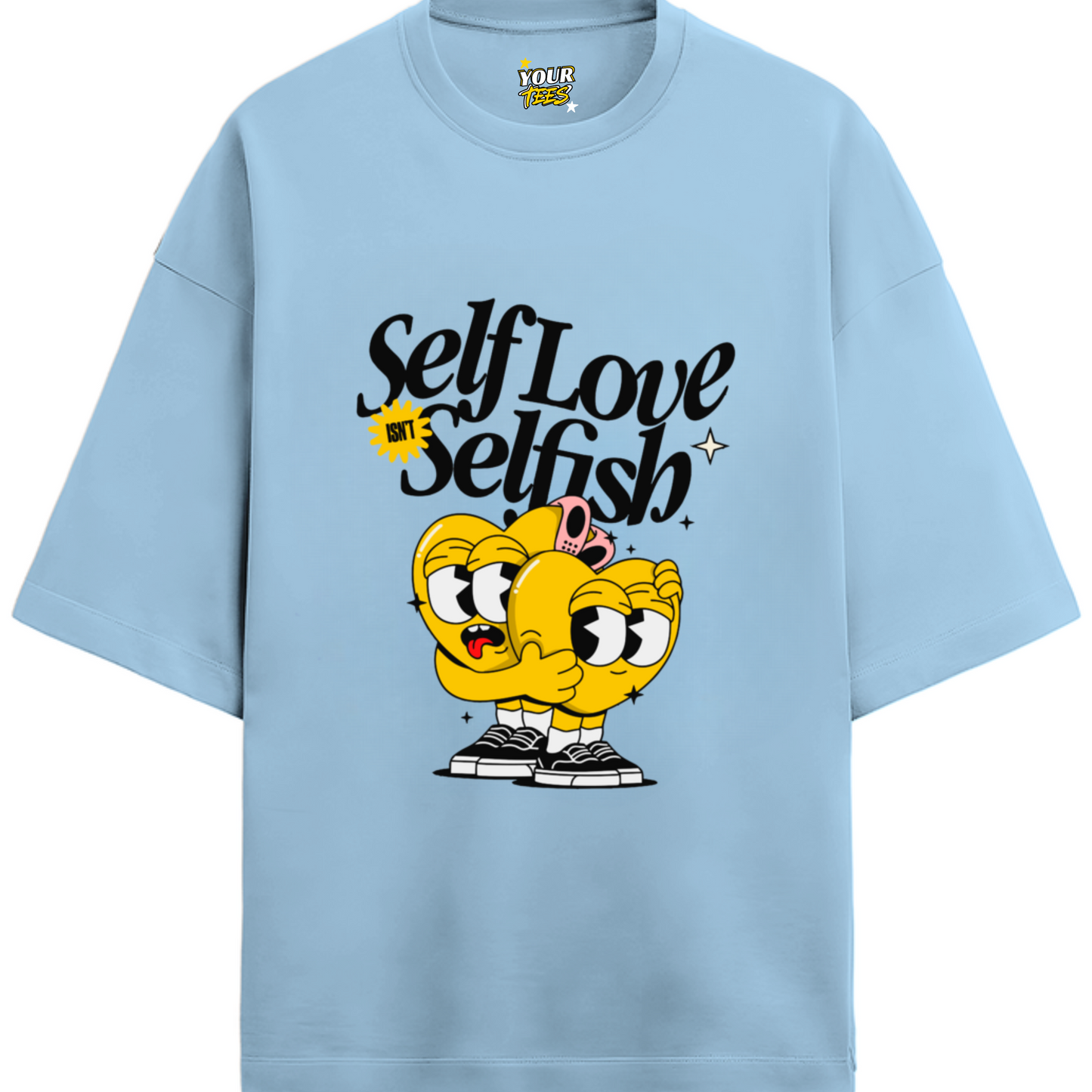 SELF LOVE PREMIUM OVERSIZE TEE