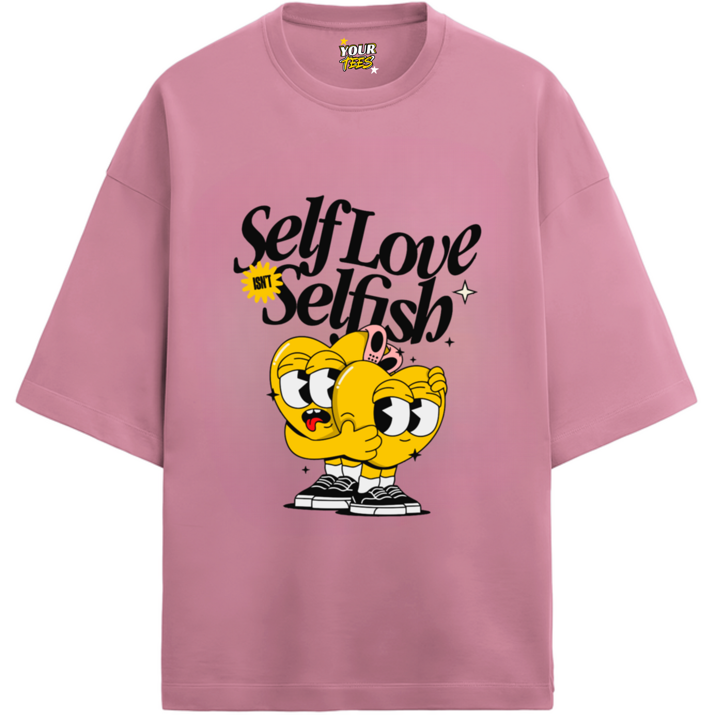 SELF LOVE PREMIUM OVERSIZE TEE