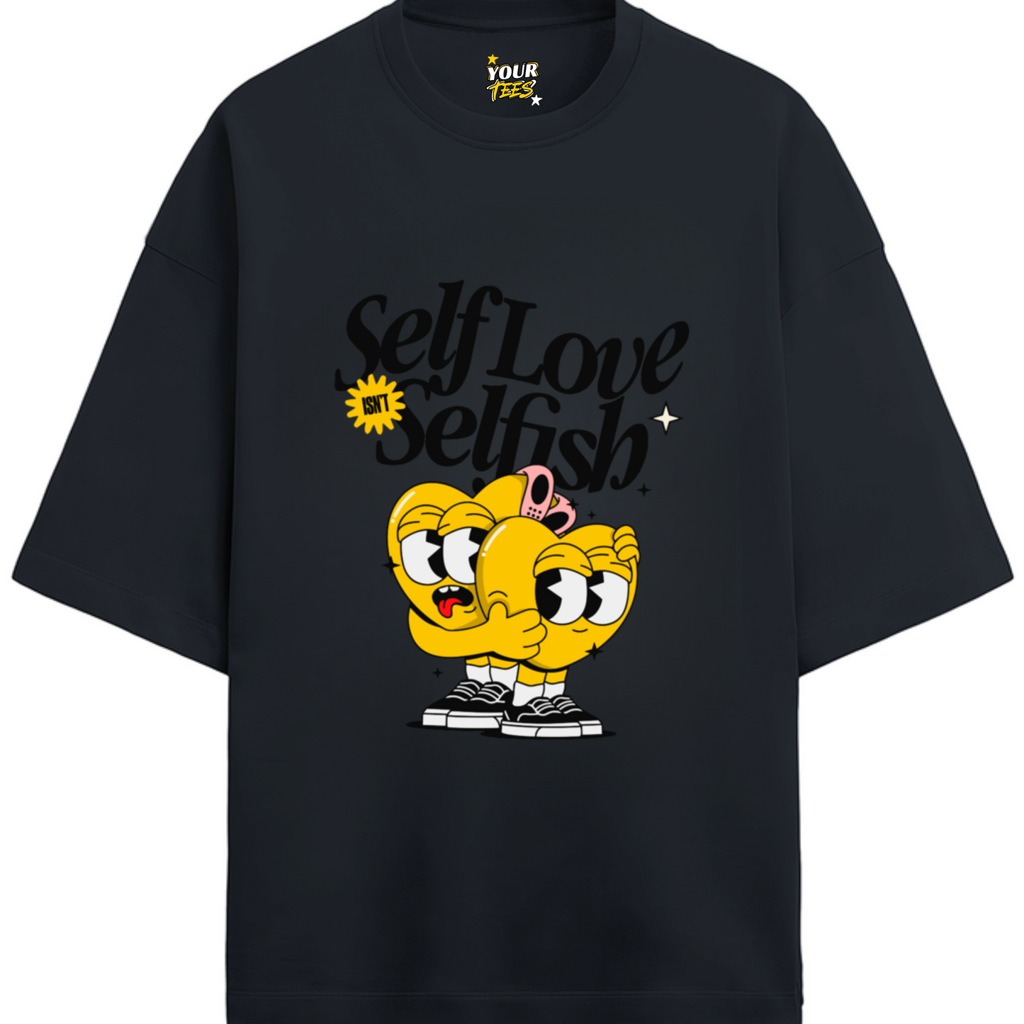 SELF LOVE PREMIUM OVERSIZE TEE