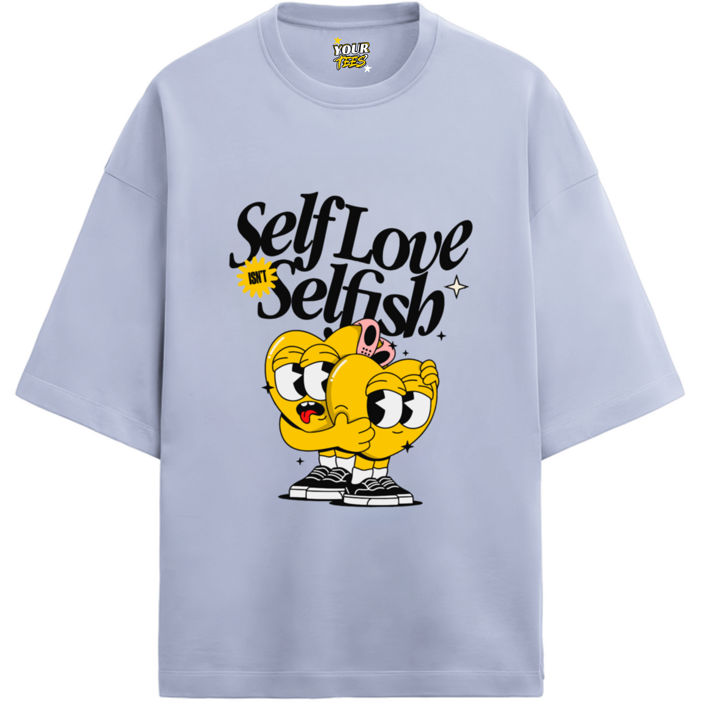 SELF LOVE PREMIUM OVERSIZE TEE