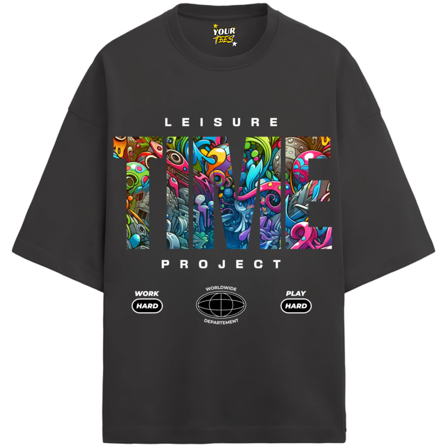 TIME PREMIUM OVERSIZE TEE