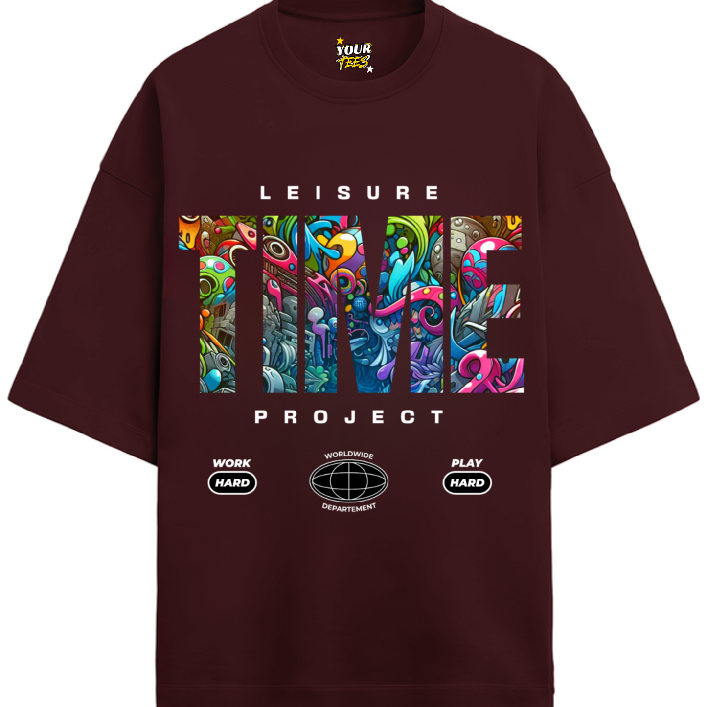 TIME PREMIUM OVERSIZE TEE