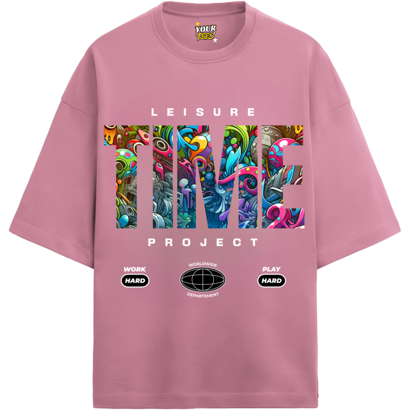 TIME PREMIUM OVERSIZE TEE