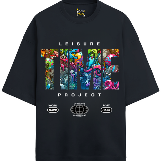TIME PREMIUM OVERSIZE TEE