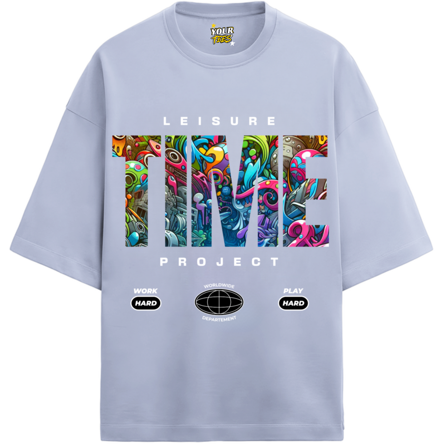 TIME PREMIUM OVERSIZE TEE