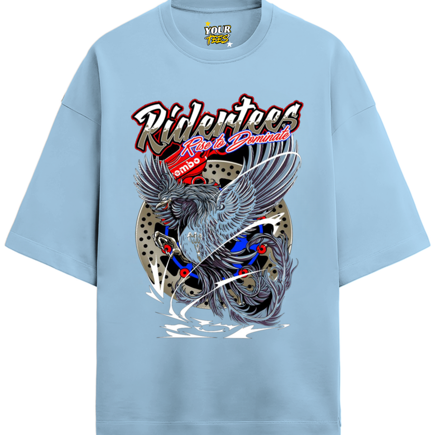 RIDER PREMIUM OVERSIZE TEE