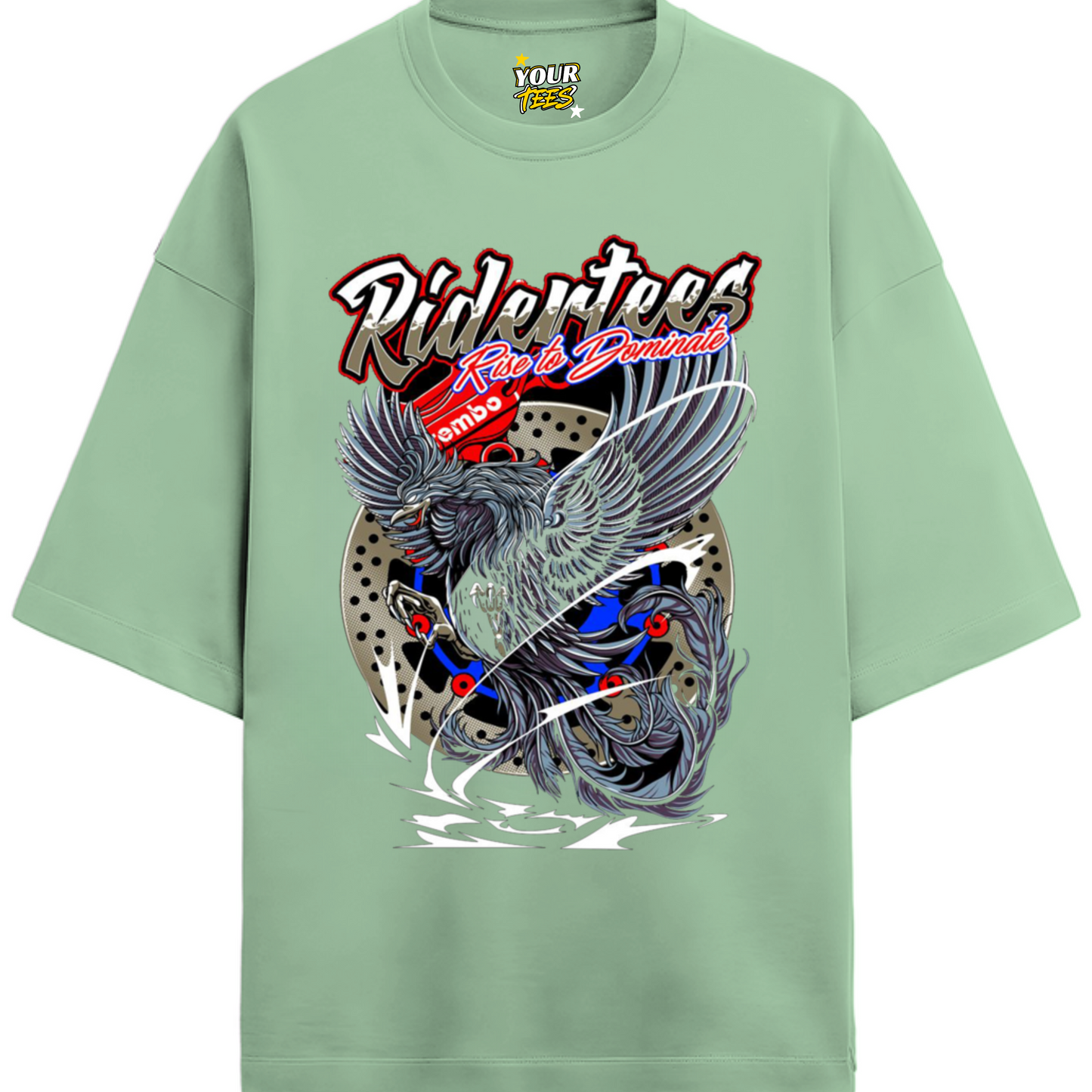 RIDER PREMIUM OVERSIZE TEE