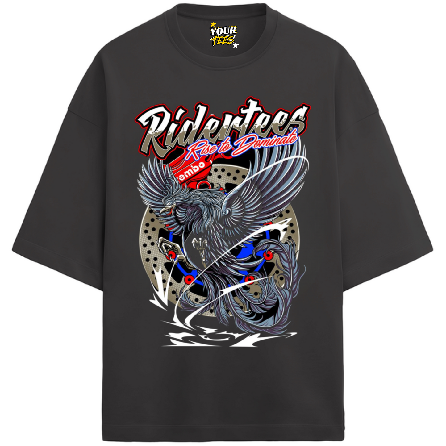 RIDER PREMIUM OVERSIZE TEE