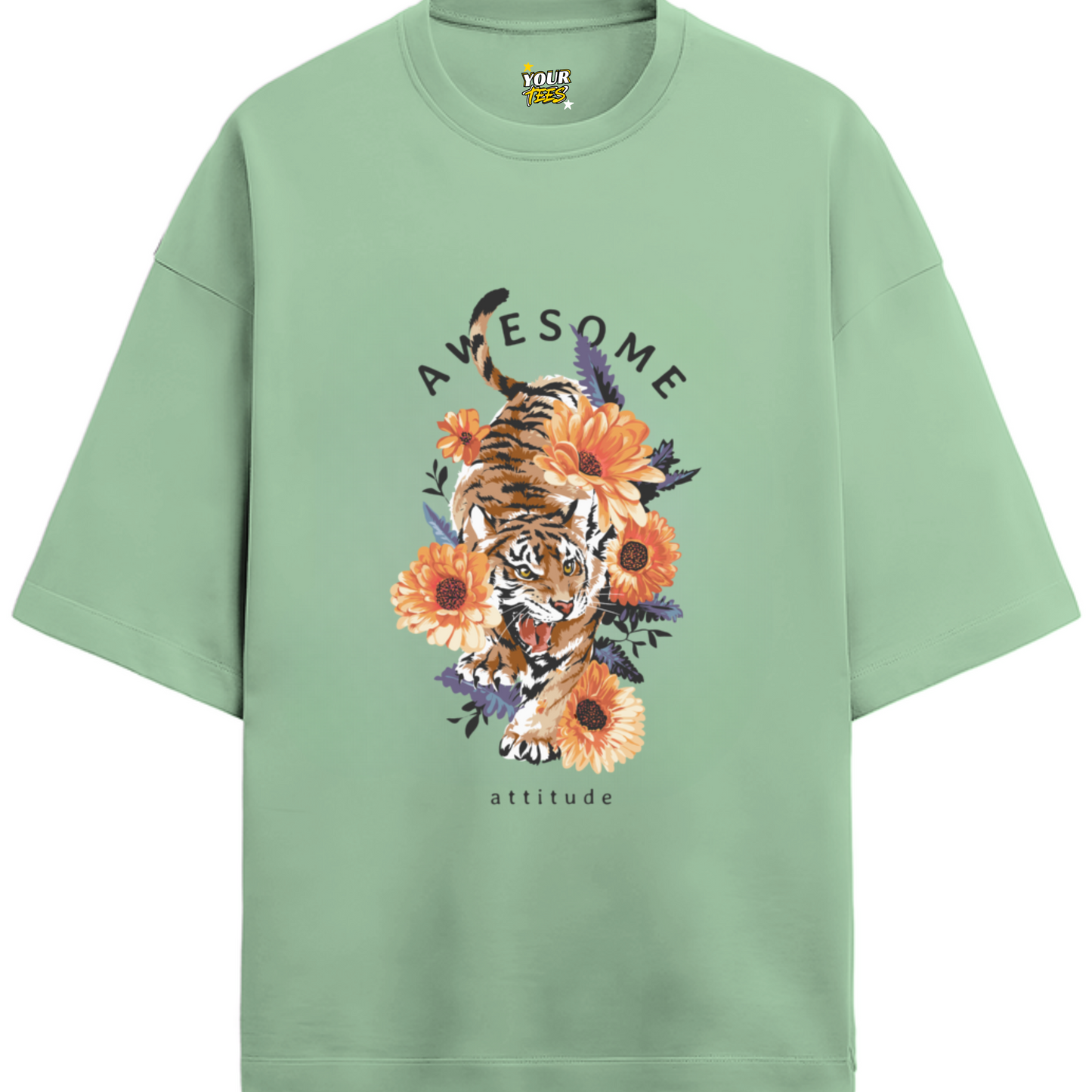 ATTITUDE PREMIUM OVERSIZE TEE