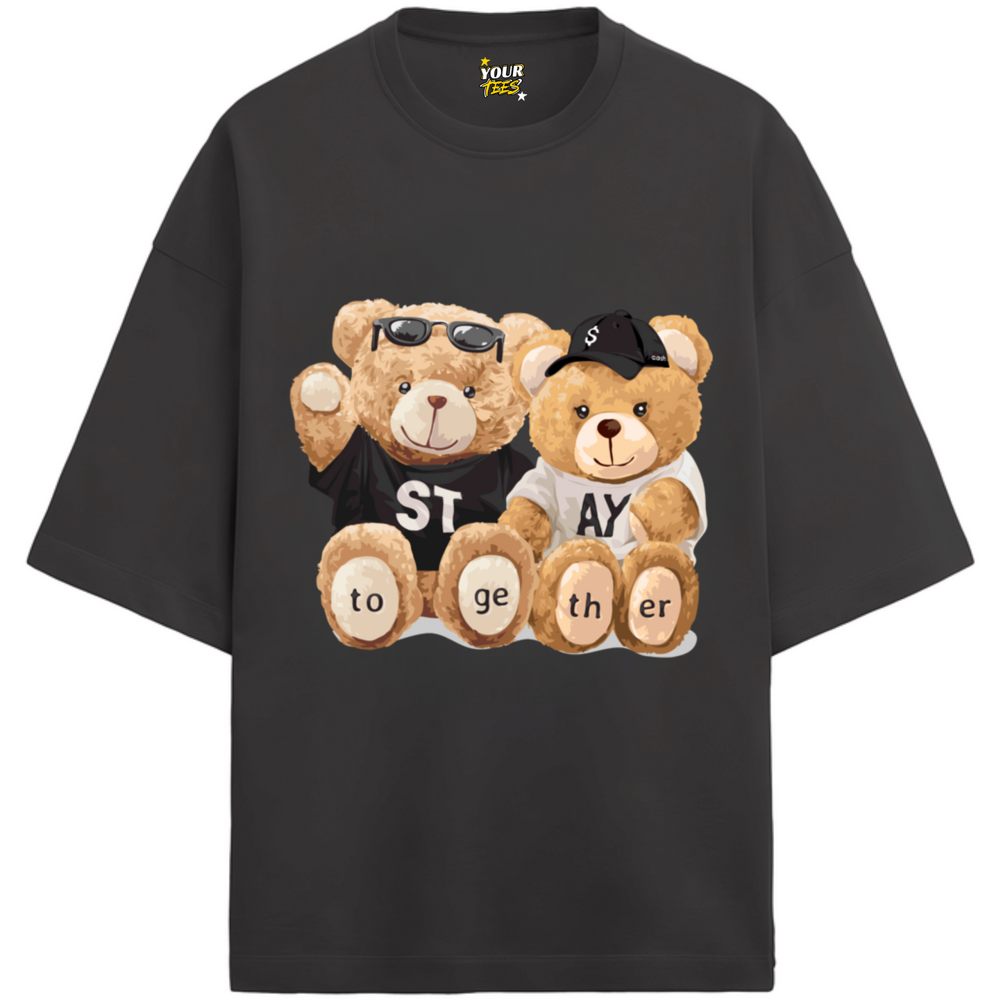STAY TOGETHER PREMIUM OVERSIZE TEE